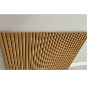 Mdf Reed Board Kitchen Island Reeded Wall Panels, Reed 1 In, Custom Size Reeded Panels ...
