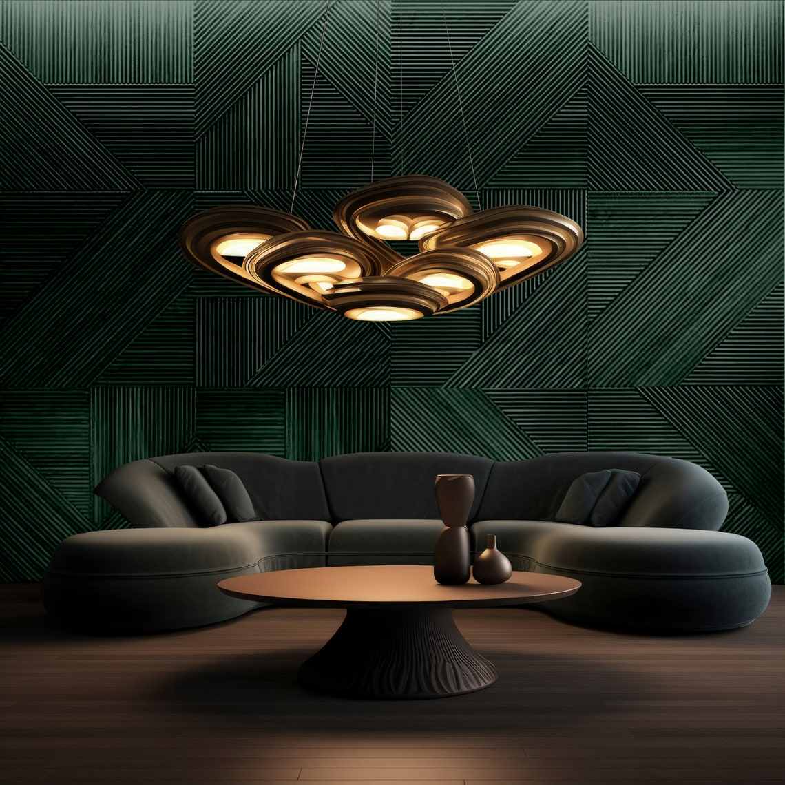 Geometric 3D Accent Wall Panels, 3D Wall Art Design, Abstract Wall ...