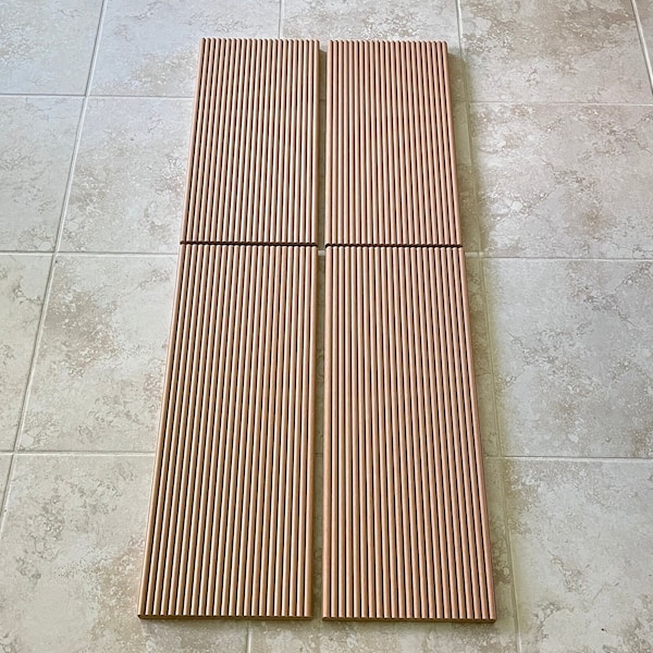 Mdf Reed Board Kitchen Island Reeded Wall Panels, Reed 1 In, Custom Size Reeded Panels ...