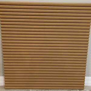 Mdf Reed Board Kitchen Island Reeded Wall Panels, Reed 1 In, Custom Size Reeded Panels ...