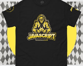 JavaScript Master Programmers T-Shirt, Coding T Shirt Gift For Coder, Computer Science Gift, Coding Humor Tee Programming Shirt