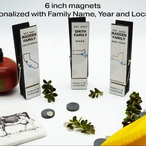 Custom Magnets for Fridge, Magnets, Family Magnet, Refrigerator Magnet, Refrigerator Magnets, Fridge Magnet, School Magnet, Large Magnet