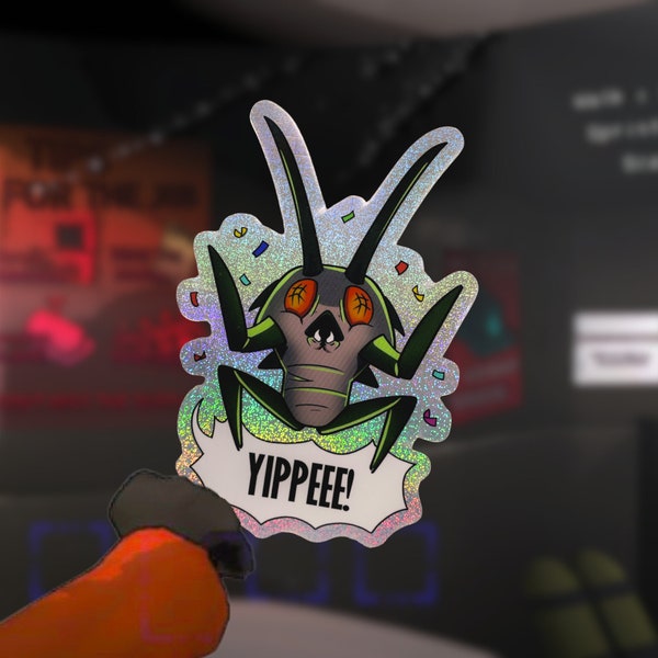 Lethal Company Sticker - Yippee Hoarding Bug