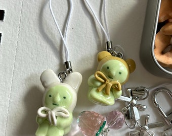 cuddly smiski phone charm