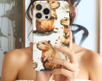 Capybara iPhone Case, Cute iPhone Case, Capybara Phone Case, Phone Case, Gift, Gift for Her, Gift for Him, Gift for Mom, Animal Phone Case