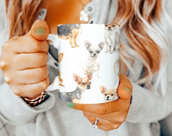 Chihuahua Mug, Chihuahua Gift, ChihuahuaTeacup, Chihuahua Coffee Mug, Dog Mom, Dog Lover Gift, Dog Mom, Gift, Gift For Her, Gift For Him