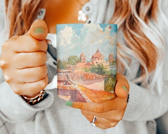 Colombia Mug, Colombia Gift, Colombia Cup, Colombia Teacup, Colombia, Colombia Souvenir, Colombia, Gift for Her, Gift for Him, 11oz Mug