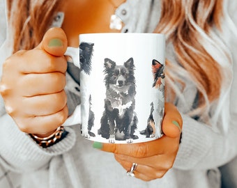 Border Collie Mug, Border Collie Gift, Border Collie Coffee Mug, Border Collie Lover, Border Collies, Border Collie Gift, Dog Mom, Dog Dad