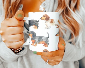 Dachshund Mug, Dachshund Gift, Dachshund Coffee Mug, Dachshund Lover, Dachshunds, Dachshund Gift, Dog Mom, Dog, Gift for Him, Gift for Her