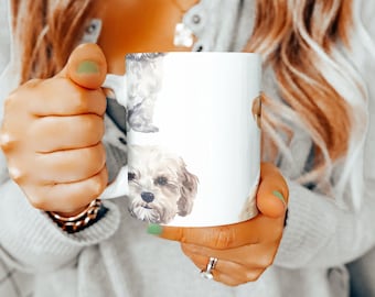 Havanese Dog Mug, Havanese Gift, Havanese Coffee Mug, Havanese Dog Lover, Havanese, Dog Lover Gift, Dog Mom, Dog Dad, Gift for Her, Gift