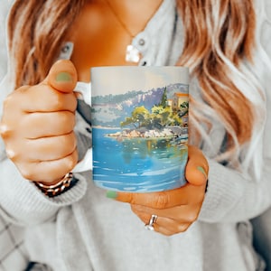 Hvar Croatia Coffee Mug, Croatia Gift, Hvar Croatia Cup, Hvar Croatia Teacup, Hvar Croatia Mug, Croatia Lover, Croatia Souvenir, 11oz Mug