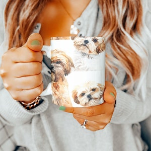 Shih Tzu Mug, Shih Tzu Gift, Shih Tzu Coffee Mug, Shih Tzu Lover, Shih Tzu, Shih Tzu Gift, Dog Mom, Gift for Him, Gift for Her, Shih Tzu Mom