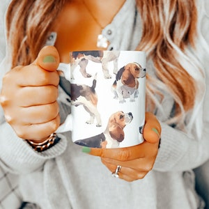 Beagle Mug, Beagle Gift,  Animal Mug, Beagle Gift Ideas,  Animal Lovers Gift, Gifts for Her, Gift for Him, Dogs, Dog Mom, Beagle, Dog Lovers