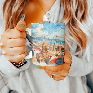 Barcelona Coffee Mug, 11oz Mug, Barcelona Gift, Barcelona Cup, Barcelona Teacup, Barcelona Lover, Barcelona Souvenir, Barcelona Mug, Spain