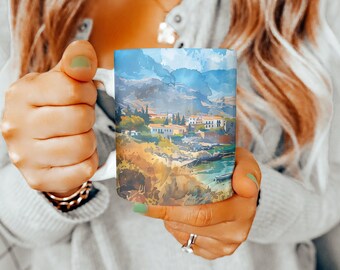 Crete Coffee Mug, Crete Gift, Crete Cup, Crete Teacup, Crete Mug, Crete Lover, Crete Souvenir, Gift For Her, Gift For Him, Gift, 11oz Mug