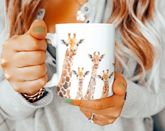 Giraffe Mug, Giraffe Gifts, Giraffe Mug, Giraffe Gift Ideas, Mothers Day Gift, Animal Lovers Gift, Gifts for Women, Gift for Men, Mug, Gift