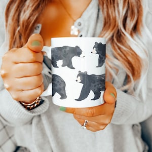 Bear Mug, Bear Gifts, Bear Mug, Bear Gift Ideas, Mothers Day Gift,  Animal Lovers Gift, Gifts for Women, Gift for Men, Bear Lover, Bear Gift