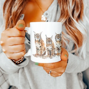 Lynx Mug, Lynx Gifts, 11oz Mug, Lynx Gift Ideas, Mothers Day Gift Basket, Animal Lovers Gift, Gifts for Women, Gift for Men, Gift, Mug, Gift
