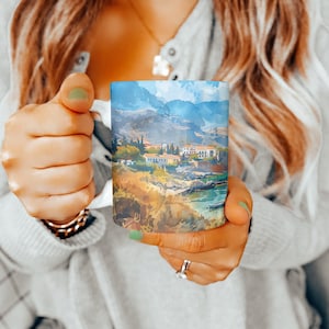 Crete Coffee Mug, Crete Gift, Crete Cup, Crete Teacup, Crete Mug, Crete Lover, Crete Souvenir, Gift For Her, Gift For Him, Gift, 11oz Mug