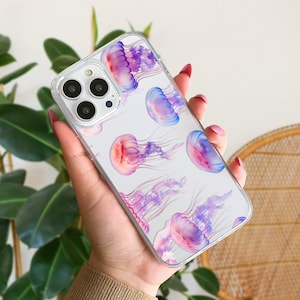 Jellyfish Phone Case Clear