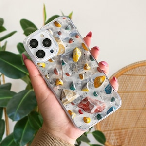 Rock Climbing Phone Case Clear