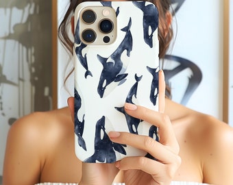 Capa para iPhone Orca, Capa para iPhone Baleia Assassina, Capa para Celular Orca, Capa para Celular, Presente, Presente para Ela, Presente para Ele, Presente para a Mãe, Capa para Celular Animal