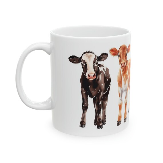 Cow Mug, Cow Gifts, 11oz Mug, Cow Gift Ideas, Mothers Day Gift