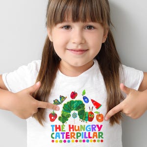 The Hungry Caterpillar Transparent Clipart PNG Digital Download