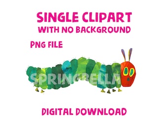Download istantaneo digitale del singolo file PNG trasparente del bruco mai sazio