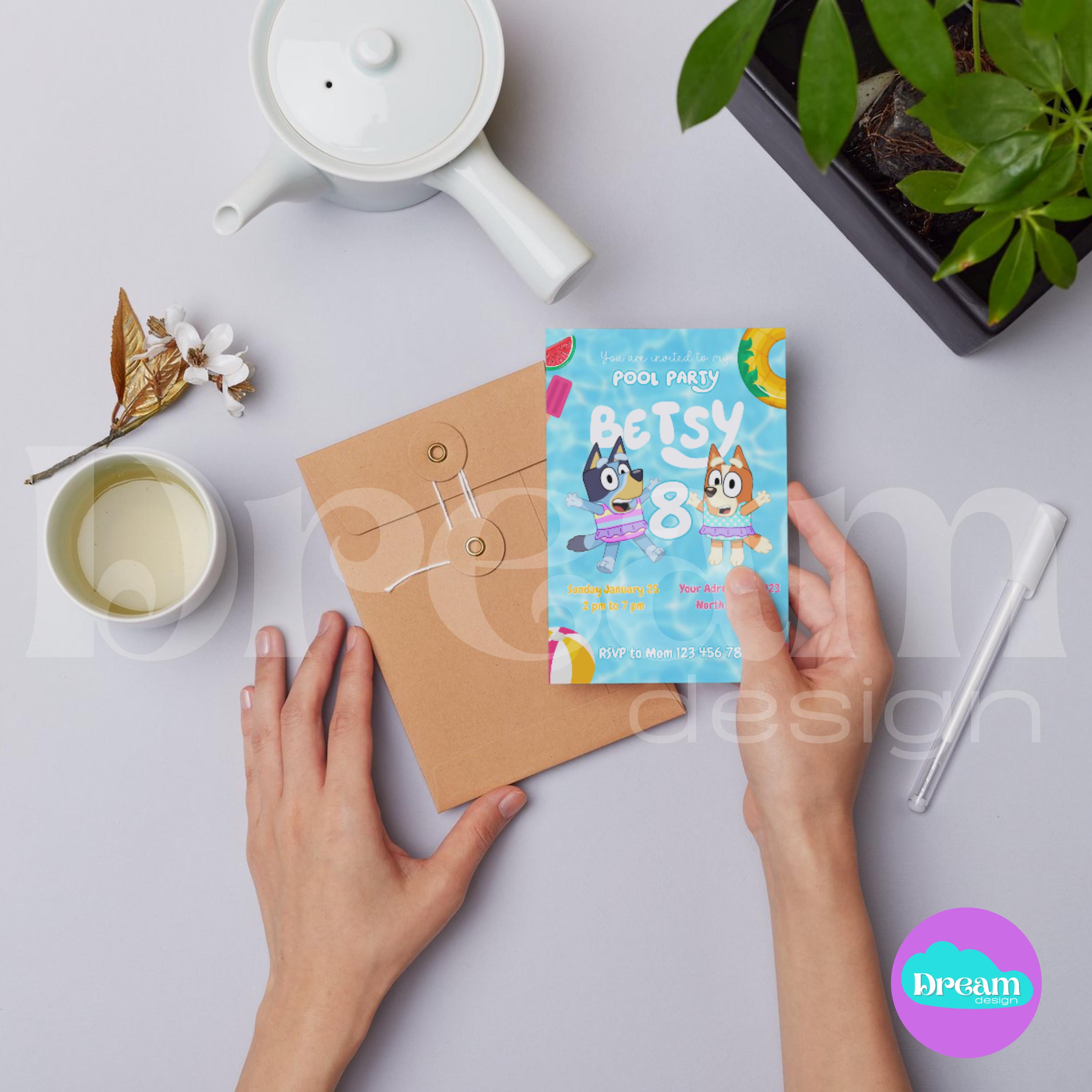 Bluey Template Access via Canva