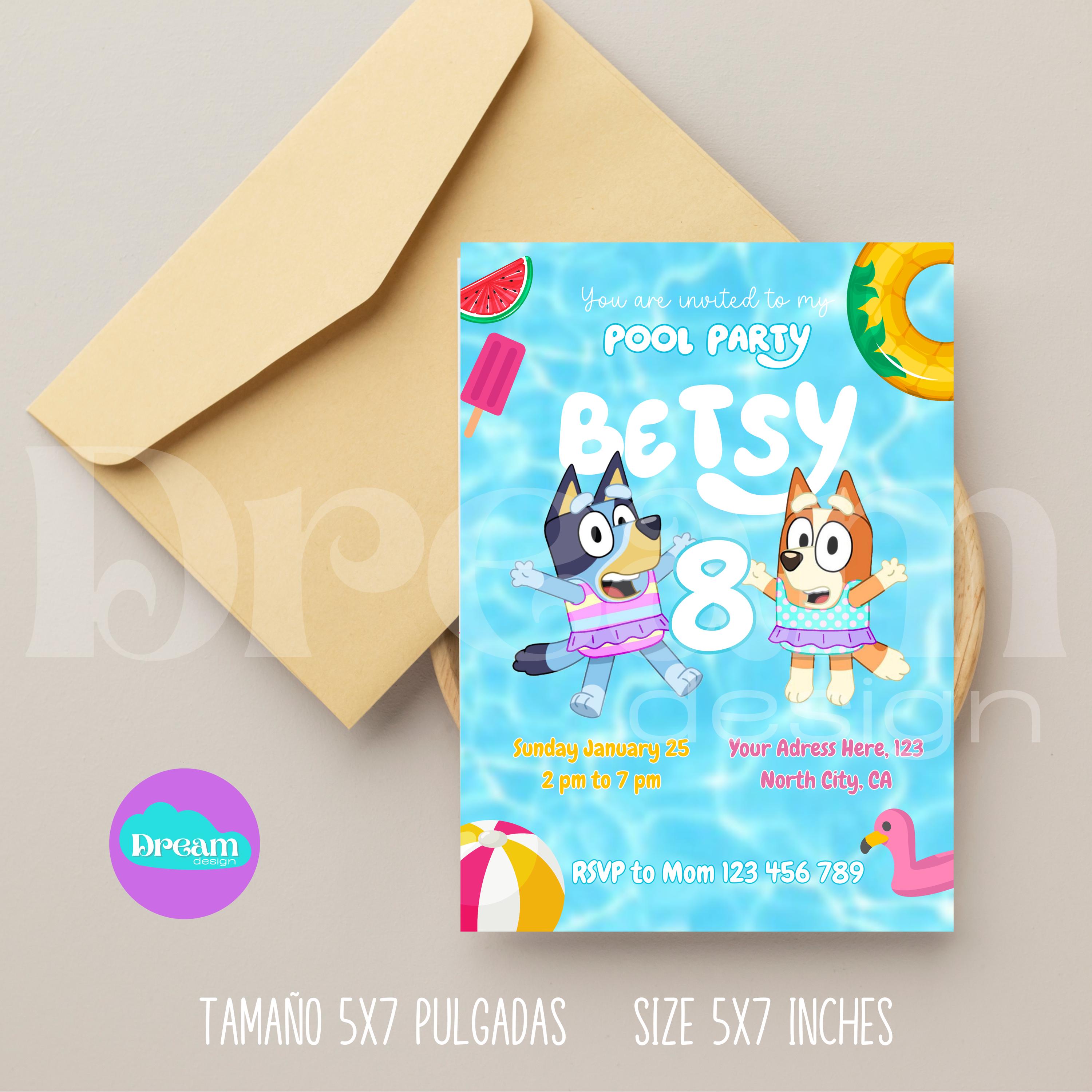 Bluey Template Access via Canva