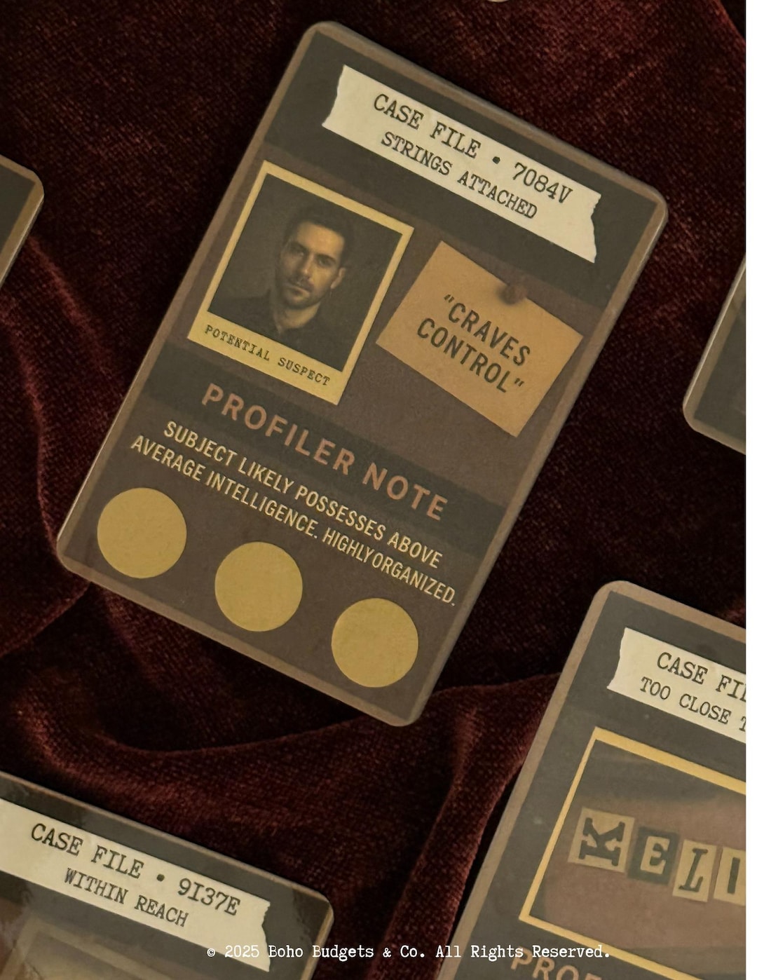 A6 1000 Murder Mystery Savings Challenge Budget Binder Insert
