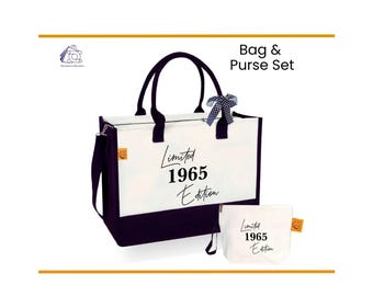 1965 Birthday Tote Bag, Limited Edition Canvas Gift (BTS1002) - Etsy