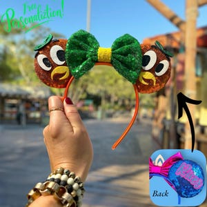 Orange Bird Ears, Mickey Ears, Orange Bird Mickey Ear  display picture 3