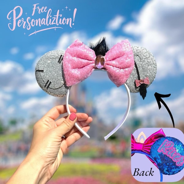 Eeyore Winnie the Pooh Ears, Mickey Ears, Eeyore Party headband, Minnie Ears, Mouse Ears Headband, Disney ears, Personalized Disney Ears