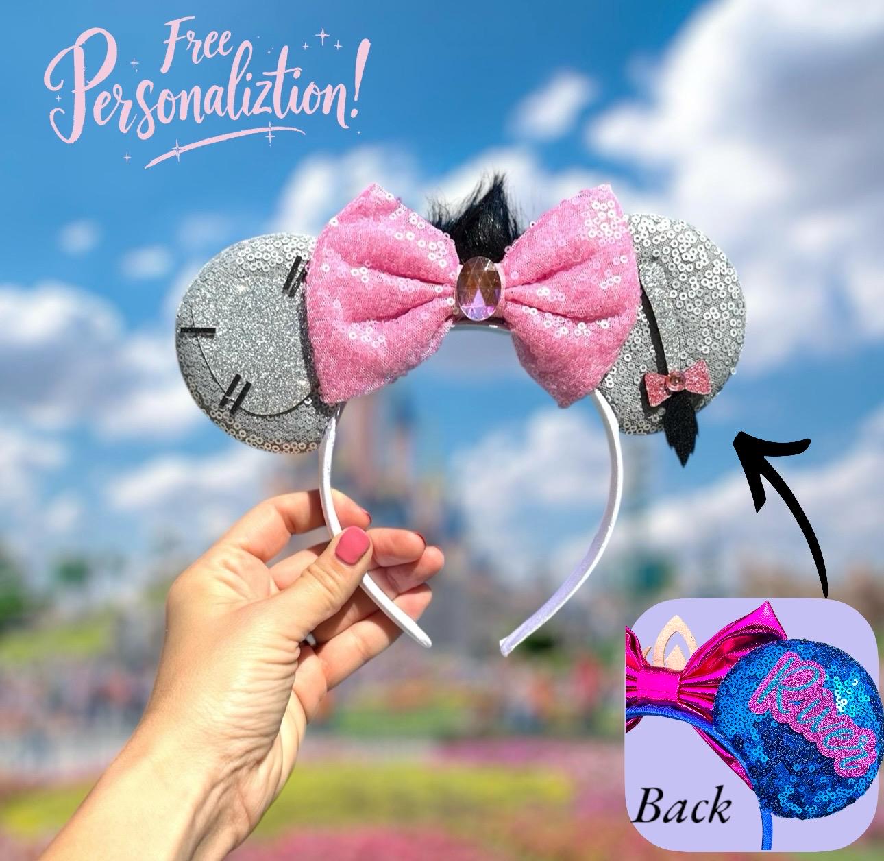 Eeyore Winnie the Pooh Ears, Mickey Ears, Eeyore Party headband, Minnie Ears, Mouse Ears Headband, Disney ears, Personalized Disney Ears