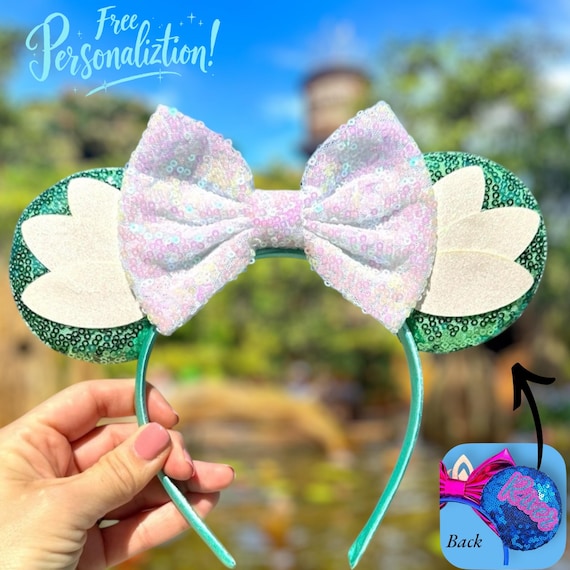 Princess Tiana Ears: Sequin Minnie Mouse Headband - Etsy display picture 1