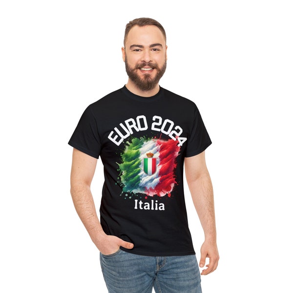 EURO 2024 Italien Italia T-Shirt Fußball Europameisterschaft