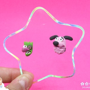 Courage the cowardly dog keychain best sale