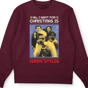 Harry styles sweatshirt christmas Etsy Mexico