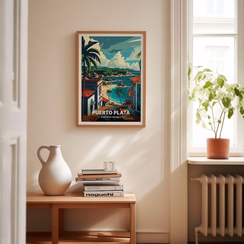 Puerto Plata Travel Poster, Caribbean Wall Art, C20-1192 imagen 4