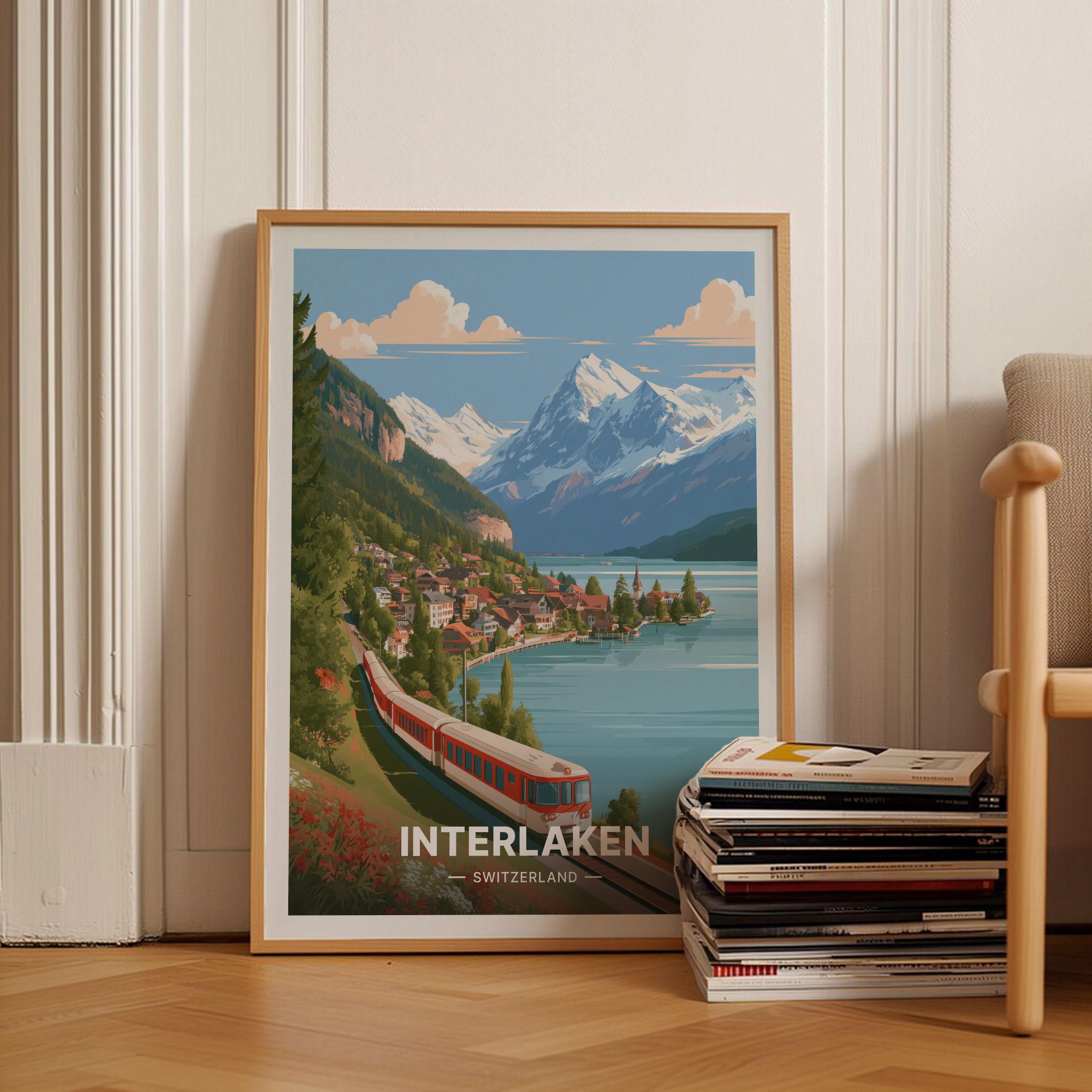Photos of Lake Brienz Switzerland - Etsy