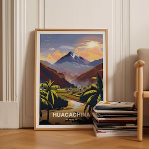 Loch Ness Scotland Travel Poster, Landscape Wall Art, Scotland Parks Decor, Unique Travel Gift Idea, C20-1954