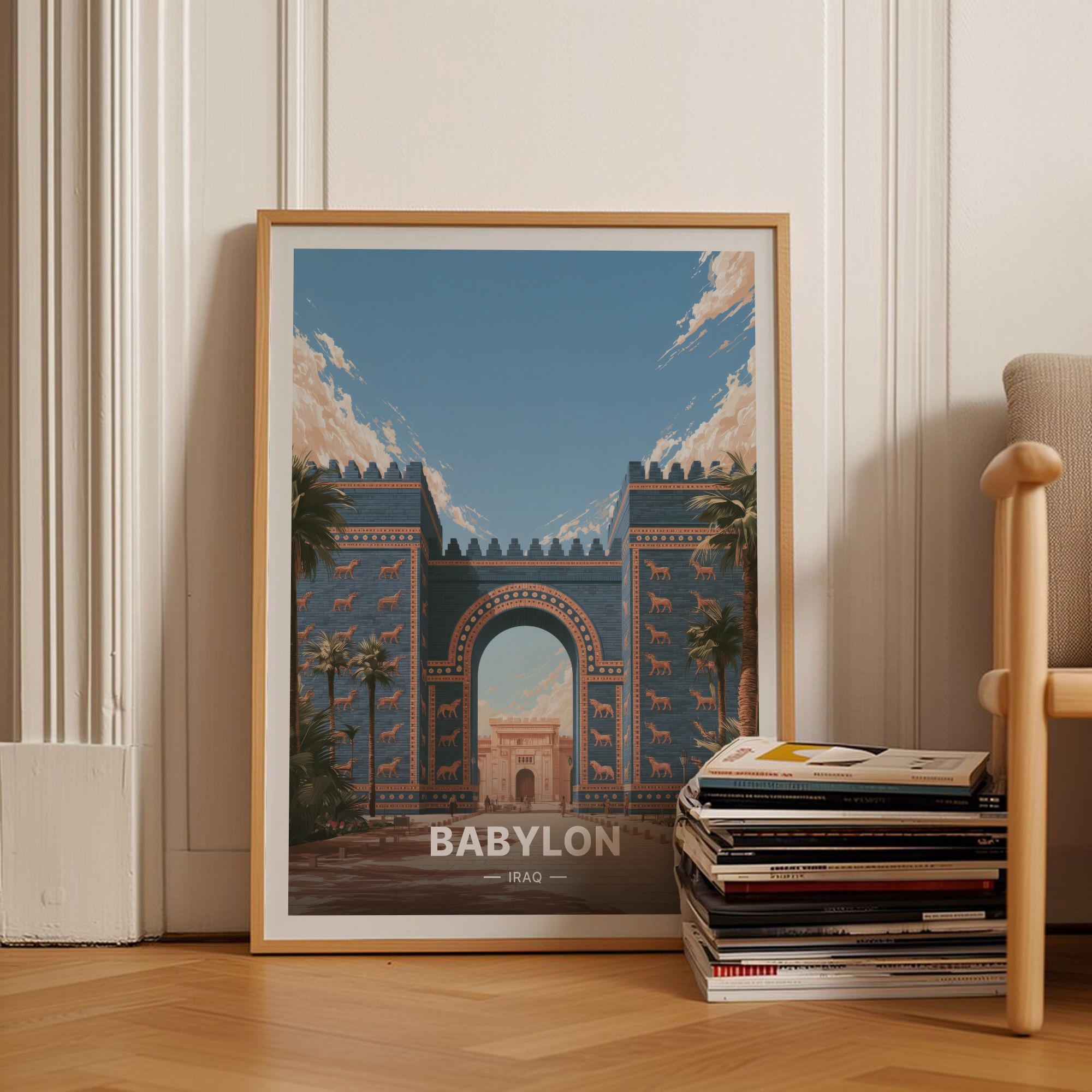 BABYL ポスター Babylon Poster - Etsy