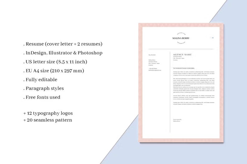 I Create Resume Template Word Google Docs Apple Pages Resume I Create Resume Template Word Google Docs Apple Pages Resume