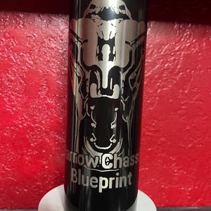 Warframe - Harrows Chassis BP- Stainless steel 20oz custom laser engraved