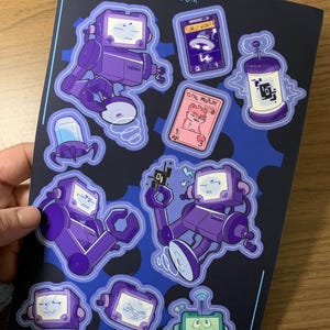 P03 Sticker Sheet — Inscryption