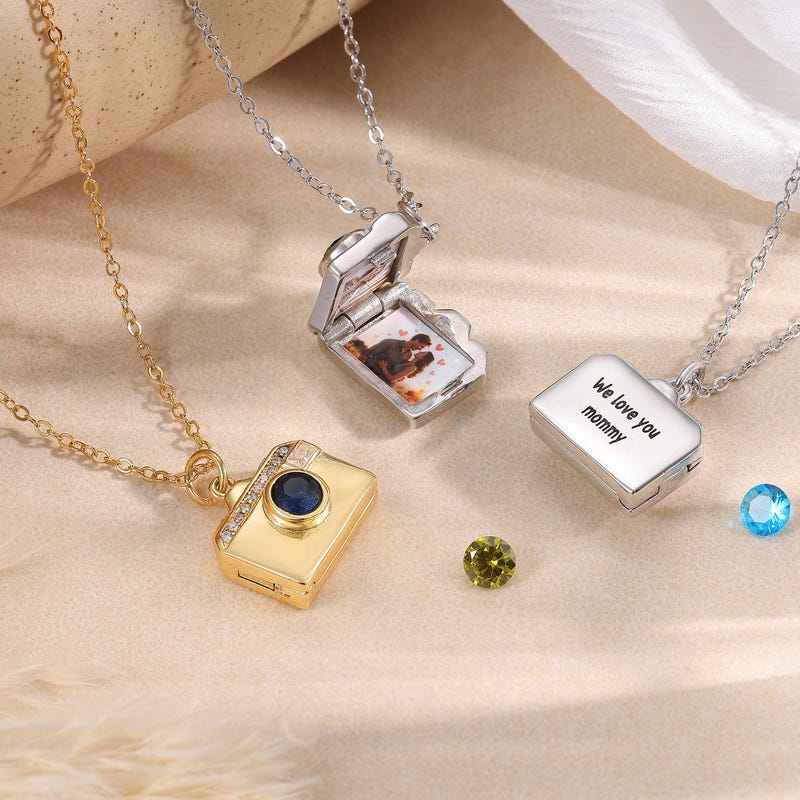 Camera Necklace - Etsy