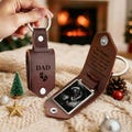 Custom Ultrasound Leather Keychain, Personalized Ultrasound Keychain, Bump keyring, Dad Birthday Gift from Bump, Dad to Be Gift for Husband product logo
