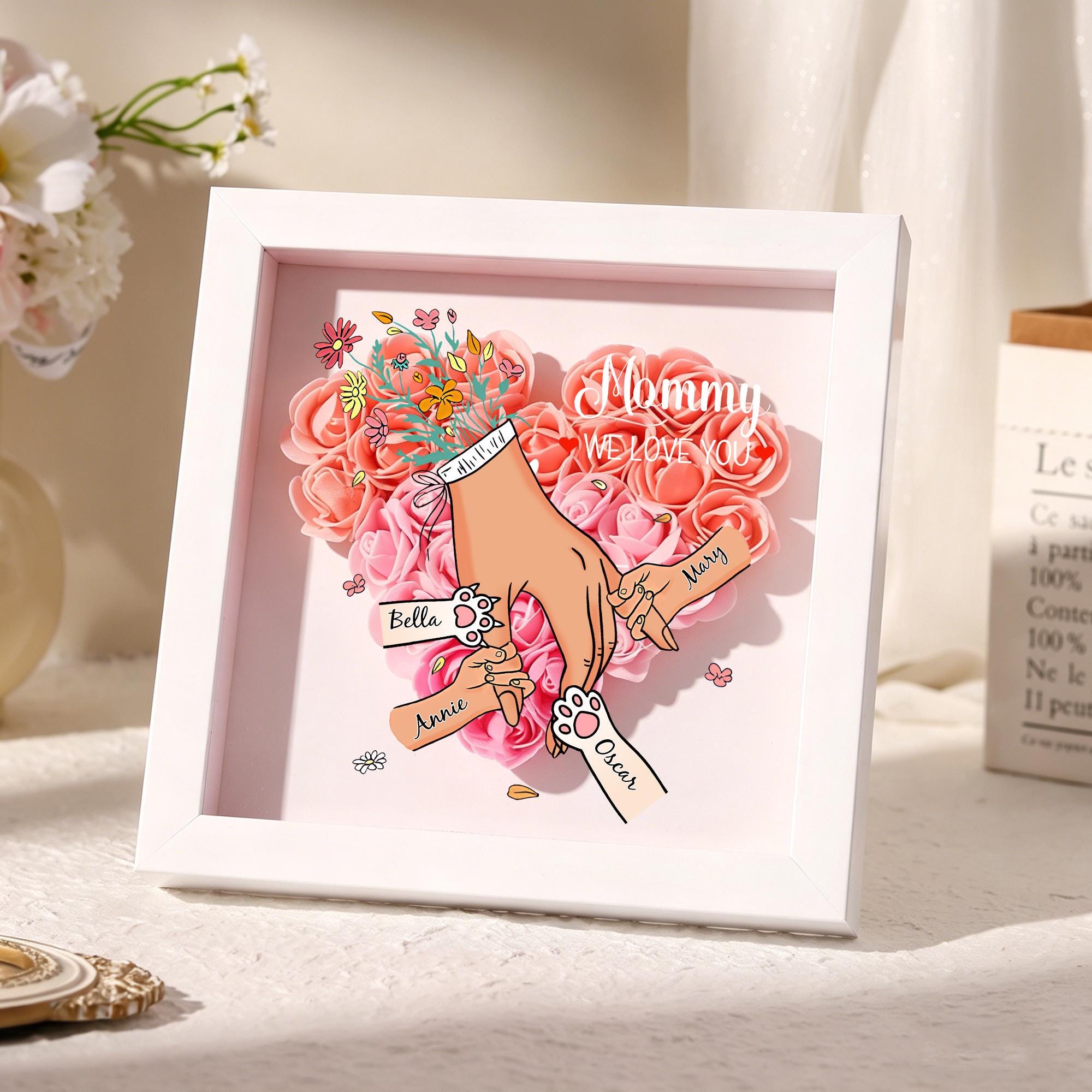 Mothers Day Rose Box - Etsy